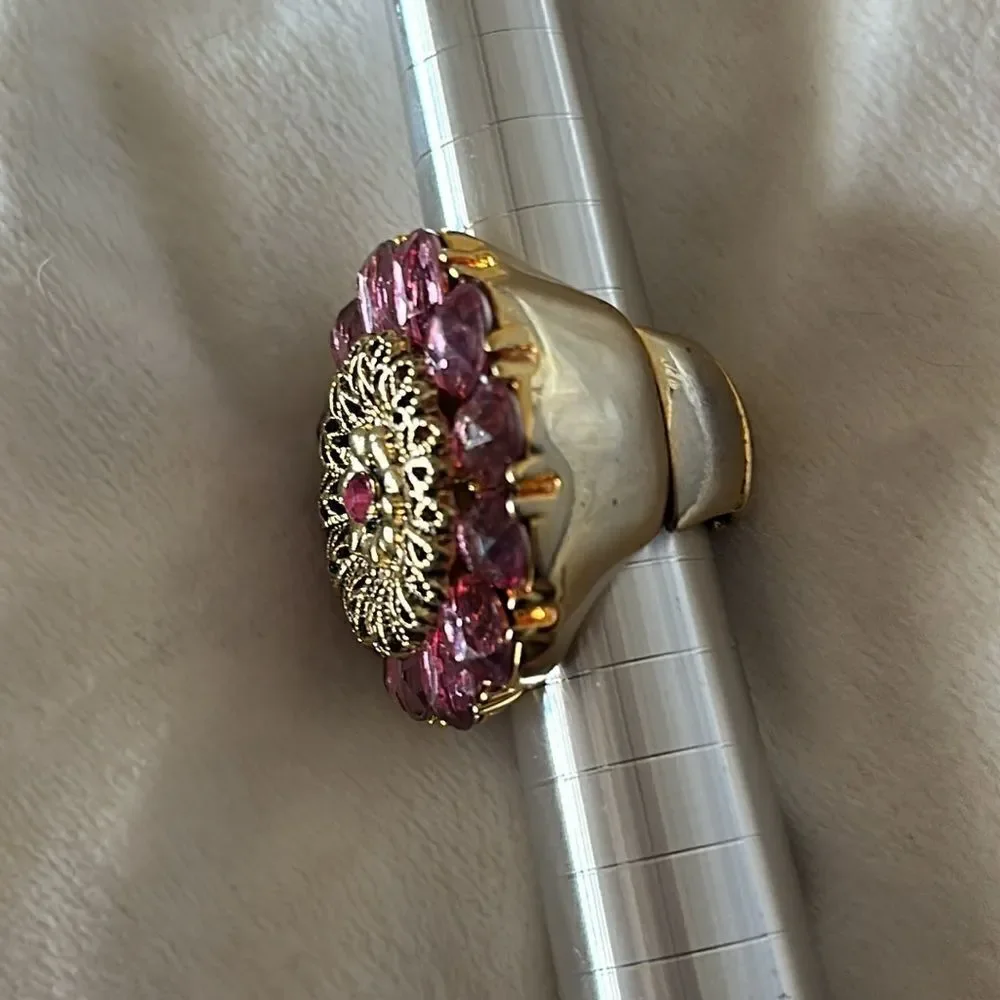 Vintage Flower Cocktail Ring!